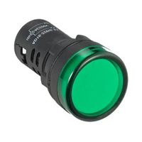 22 mm 220V AC/DC LED'Lİ YEŞİL SİNYAL LAMBASI 1